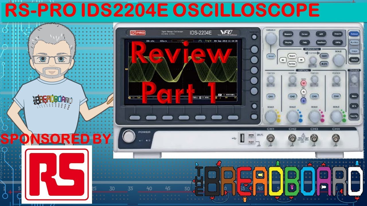 RS PRO IDS-2204E Oscilloscope Review