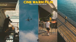 Cinematic Warm Film Preset | Lightroom mobile Preset Free DNG | warm film look | lightroom preset screenshot 3