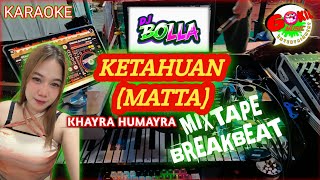 Karaoke KETAHUAN (MATTA) BOLLA GOKIL #gokilmusic #khayrahumayra #karaoke 
