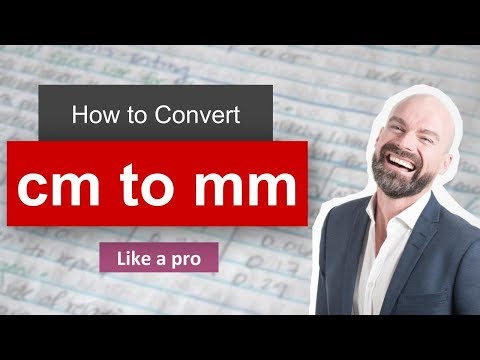 How To Convert Cm To Mm In Chemistry