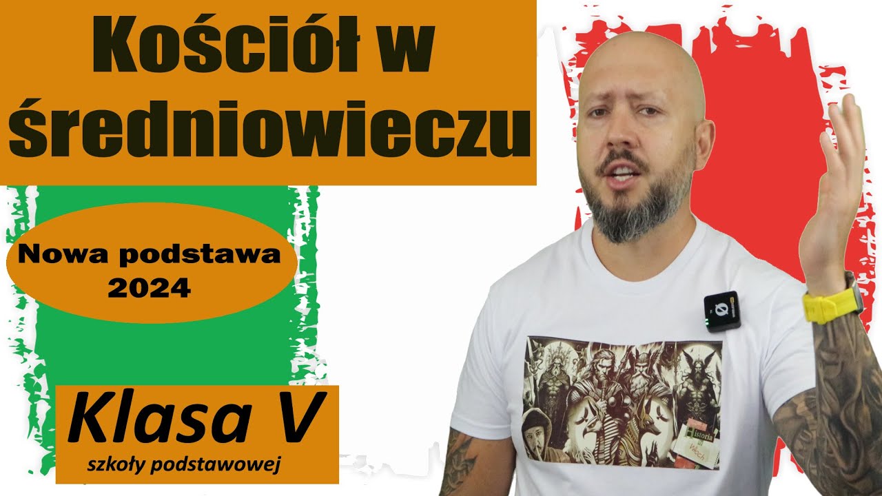 Klasa 5- Kościół w średniowieczu. Poznajcie średniowiecznych influencerów! NOTATKA NA KOŃCU!