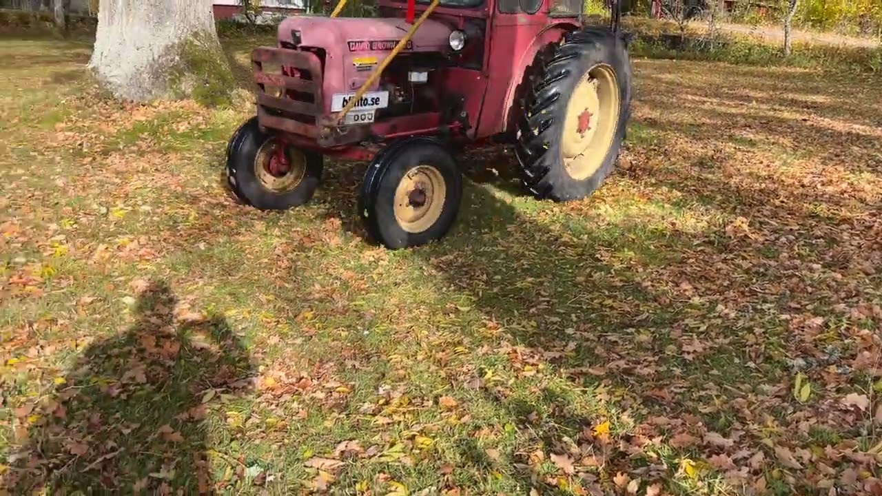 Traktor Veteran Skogskärra DAVID BROWN 990
