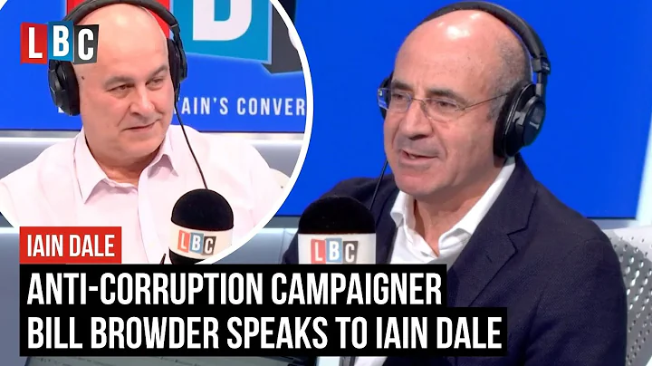 Anti-corruption campaigner Bill Browder speaks to ...