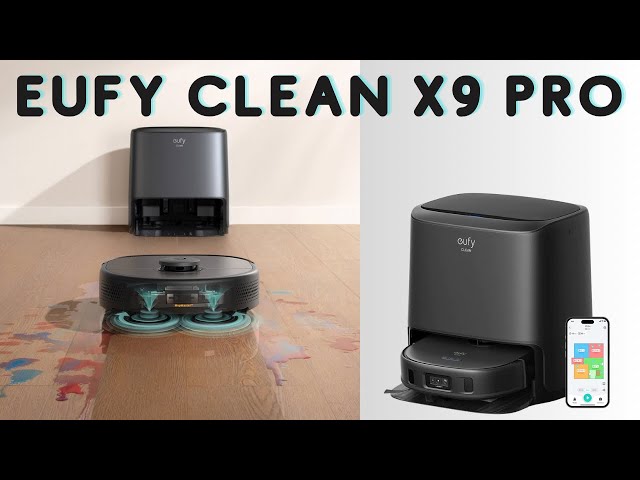 eufy Clean X9 Pro CleanerBot with MopMaster™ Adaptive Pressure