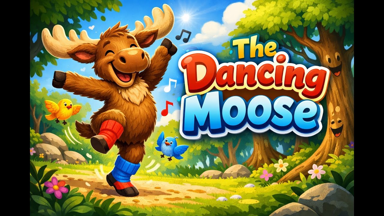Dancing Moose 🦌 | Fun Kids Poem About Confidence & Being Yourself | Read Aloud for Children