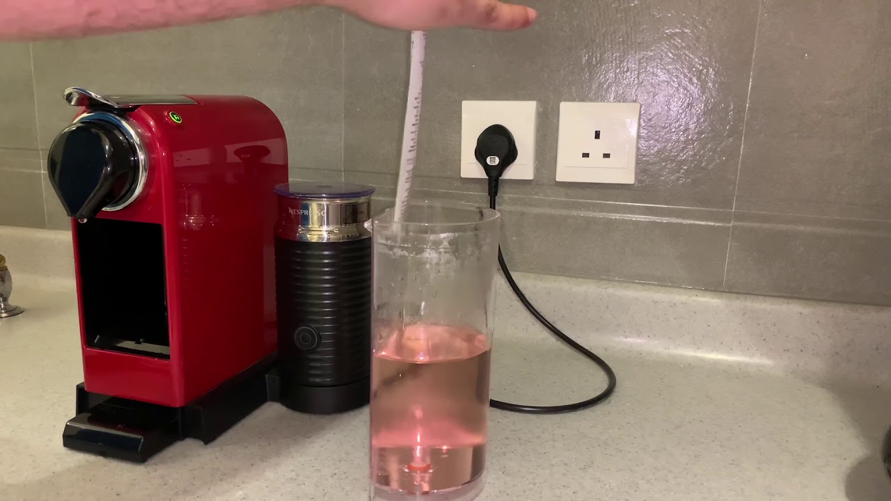 شرح طريقة تنظيف مكينة النسبرسو Nespresso Youtube