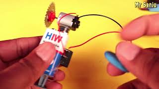 How To Make A Cutter At Home With DC Motor With Simple Ideas