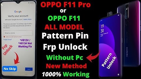 Oppo F11Pro Hard Reset|Pattern Pin Remove|How To Hard Reset Oppo F11Pro|Oppo F11 Pro Frp Bypass 2022