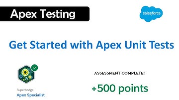 Get Started with Apex Unit Tests #salesforce #trailhead #trailhead