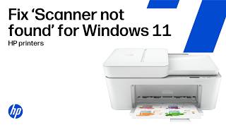 Celebrity How to fix a ‘Scanner not found’ error in Windows 11 | HP scanner not detected | HP Support Wealth