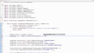 How to Make a Bukkit/Spigot Plugin | Episode 9 | Custom Inventories