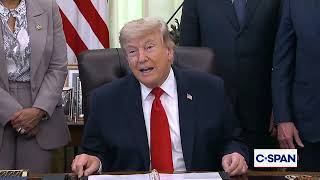 President Trump On Settlement With Iran