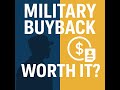 👉 Military Service Buyback Explained | Is It Worth It for FERS Retirement?