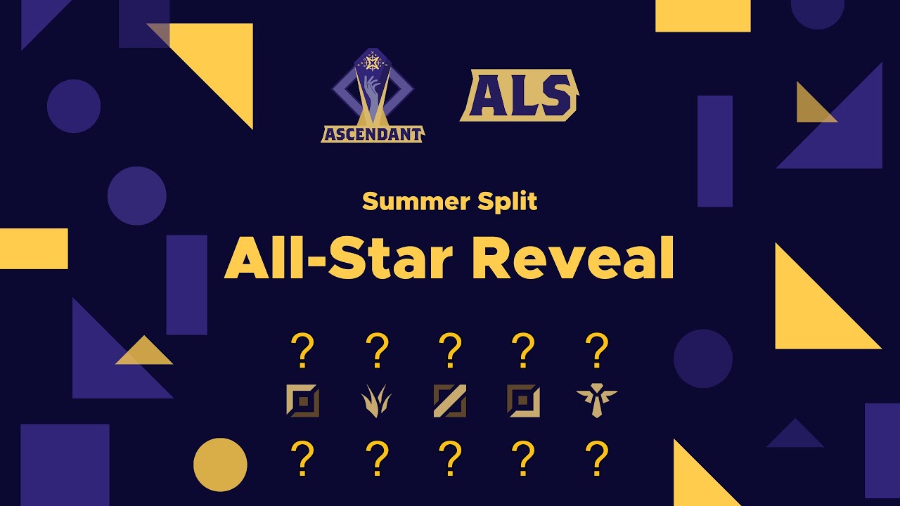 ALS Summer Split AllStar Reveal! YouTube