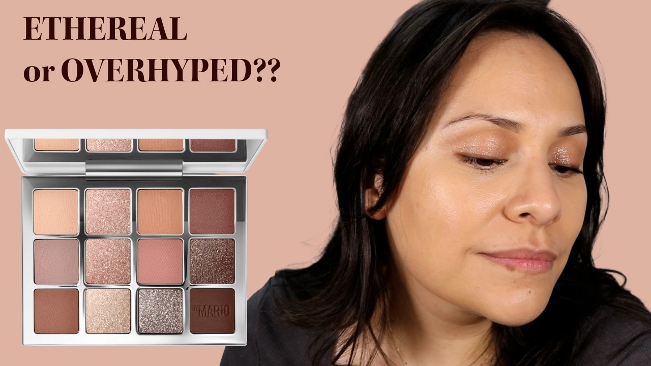 Makeup by Mario Ethereal Eyes Palette Tutorial + Swatches & Review
