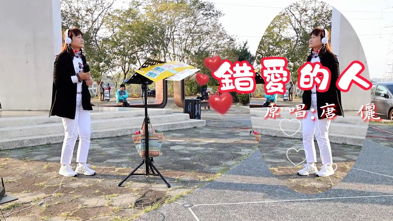 錯愛的人(台語歌曲_電視劇片尾曲_原唱:唐  儷)_臻臻好歌(嘉義街頭藝人_歌唱_仁義潭20240110 三)