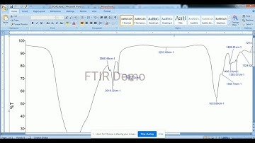 How to draw FTIR result #ftir #ftiranalysis #result #researchtips #fypシ