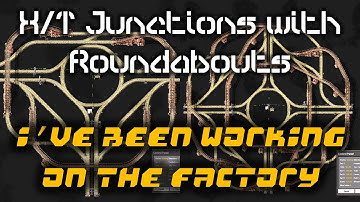 Raised X and T Junctions w/ Deprioritized Roundabout | "I