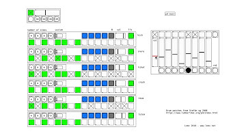 100 Pure Data experiment No.057 - Drum machine
