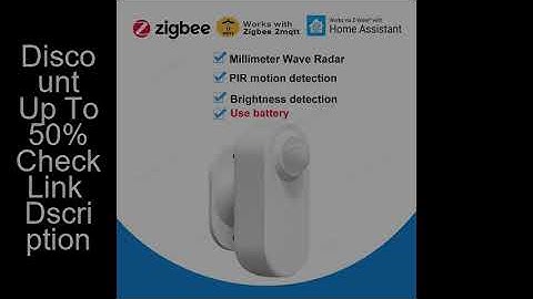 Zigbee Human Presence Detector,Luminance/Distance Detection,  Smart PIR Motion Sensor Support Zigbee