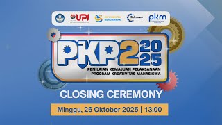 Download lagu Closing PKP-PKM | Penilaian Kemajuan Pelaksanaan Program Kreativitas Mahasiswa(PKM) Tahun 2025