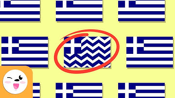 Spot the different flag - Learn the flags of Europe - Visual attention skills for kids
