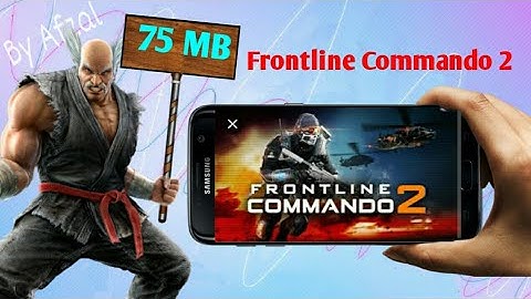 Frontline Commando 2 mod unlimited money and gold