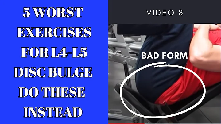 5 Worst Exercises for L4-L5 Disc Bulge | Dr. Greg Kramer Chiropractor In Livonia Mi