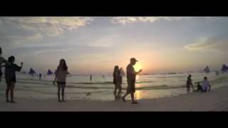 Boracay Beach Sunset, Philippines [GoPro Time lapse]