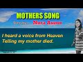 MOTHERS SONG Nora Aunor With Lyrics