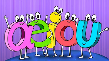 La Ronda de las Vocales | Canciones Infantiles | Toy Cantando