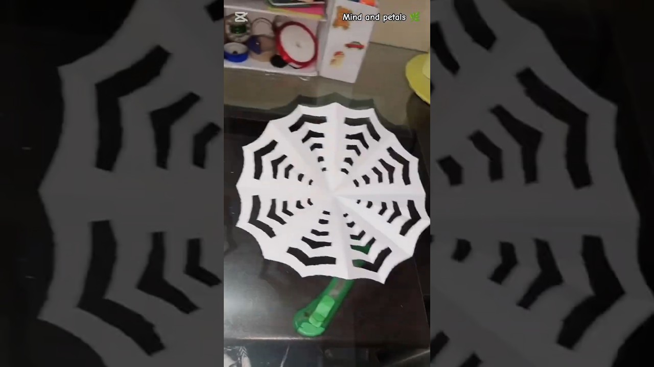How to make spider web craft 🕸️🕷️ 