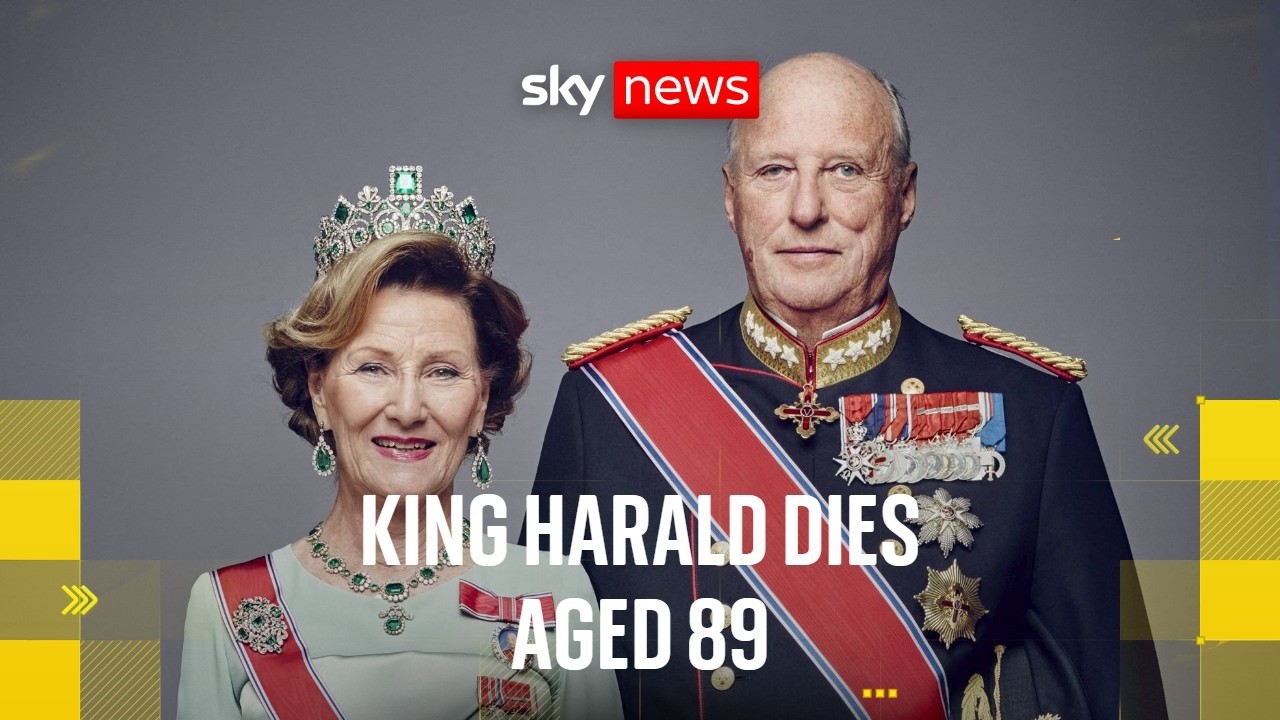 King Harald of Norway dies aged 89 after more than 30 years on the throne