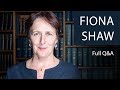 Fiona Shaw CBE | Full Q&A at The Oxford Union