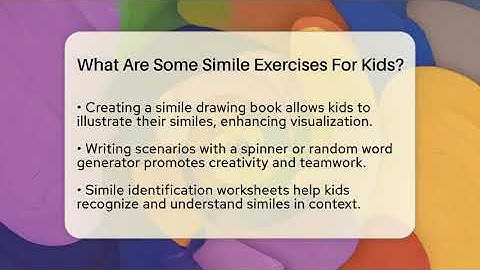 What Are Some Simile Exercises For Kids? - The Prose Path