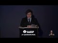 EN VIVO | Tras su discurso sobre Malvinas, Milei cierra este viernes la convención anual del IAEF