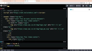 24 11 12, HTML, CSS 강좌, 120강, SPC 반응형 상단바 구현 6부, 작업6