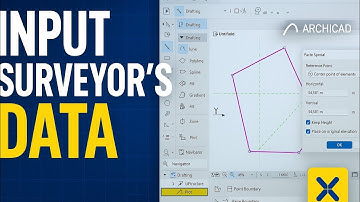 Input Survey Coordinates in ArchiCAD (No Step Skipped!)