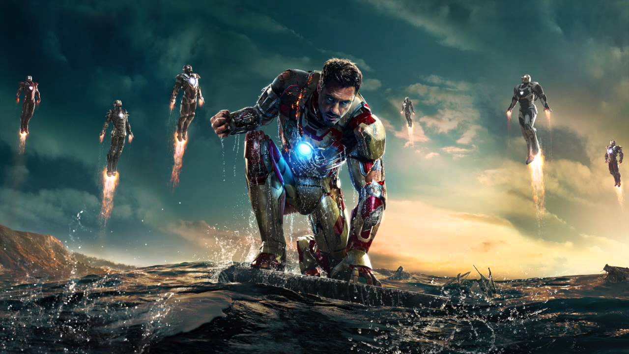 Iron Man 3 Blue Da Ba Dee