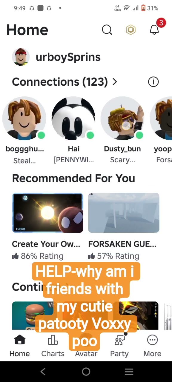 Roblox Hazbinhotel Vox WHY AM I FRIENDS WITH VOX YouTube Oar2 