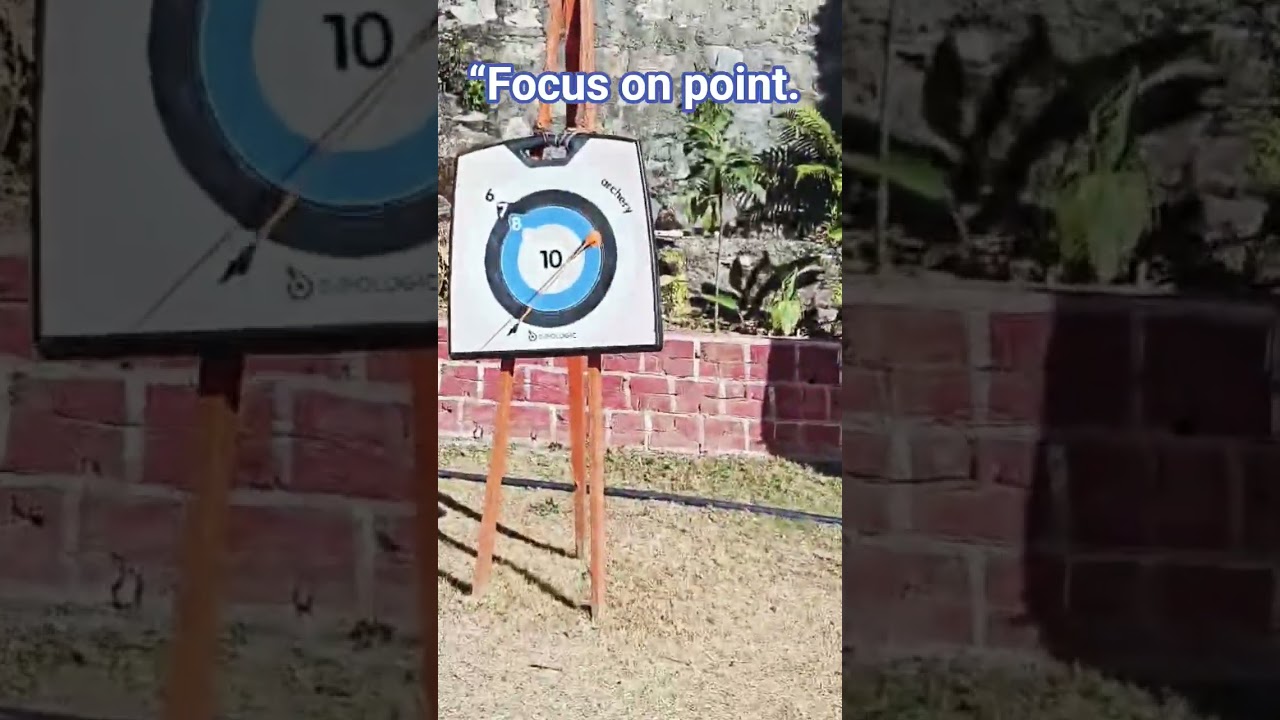🎯 Future champion on target! #🏹✨🎯 ✨🙏✨ Har Har Mahadev..🍁