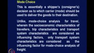 Mod-10 Lec-40 Urban Goods Movement Contd.