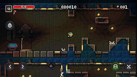 Meganoid(2017)(by OrangePixel) - action game for android and iOS - gameplay.