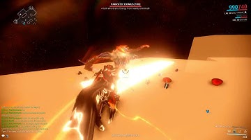 Warframe Slash Proc Melee vs Level 100 Heavy Unit