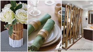 AMAZING DIY IDEAS WITH Bamboo || DIY Crafts with Bamboo || USEFUL LIFE HACKS #crafts #craftsbydipu