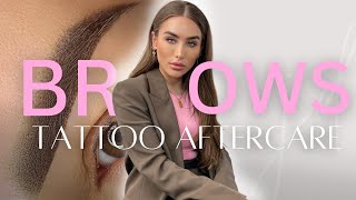 Aftercare For Brows by Jasmine Diebelius 109 views 1 year ago 6 minutes, 9 seconds