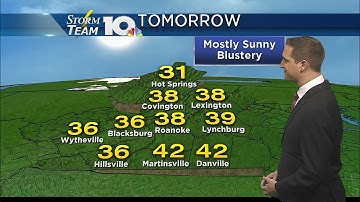 Roanoke Video Forecast