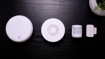Smart Security Sensors | Siren Alarm, Smoke Detector, PIR Sensor, Door Sensor