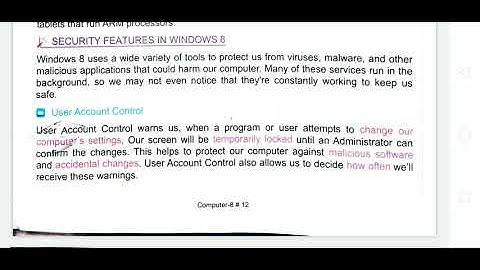 Class8 , Computer L-2 Introduction to Windows 8
