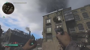 COD WWII WW2 V2 Rocket 25 Gun Killstreak Multiplayer footage.